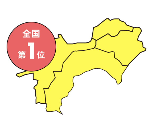 四国地区の社長の輩出人数